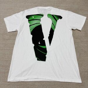 Vlone The Weeknd X Juice Wrld XO Double Agent Smile T-shirt Men’s Large NWOT